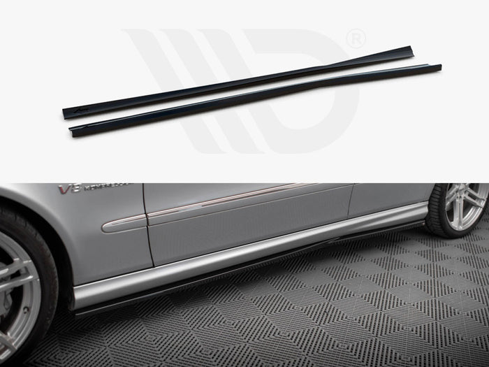 Side Skirts Diffusers Mercedes-Benz E 55 AMG W211 - Maxton Design