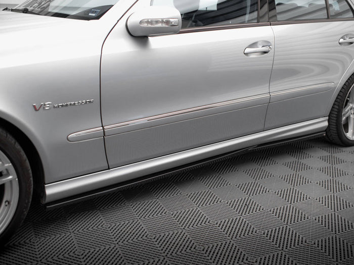 Side Skirts Diffusers Mercedes-Benz E 55 AMG W211 - Maxton Design