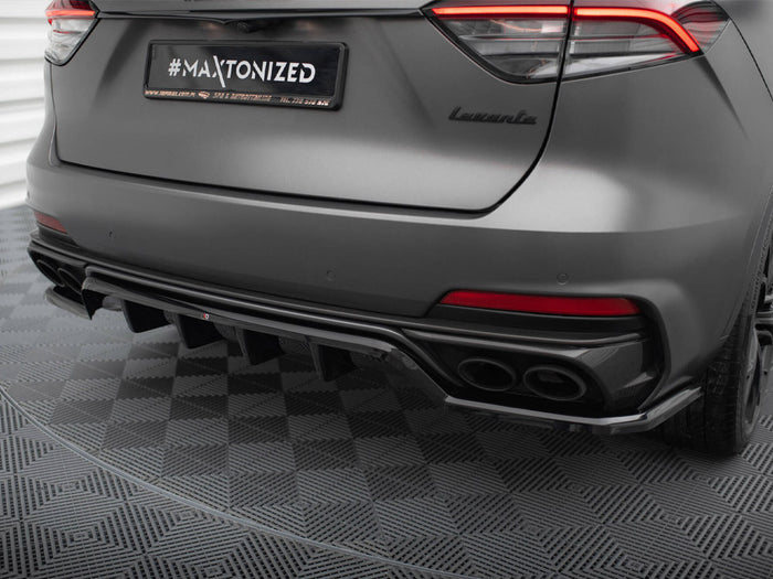 Maserati Levante Trofeo Mk1 Rear Splitter (Vertical Bars) - Maxton Design