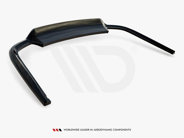 Audi A8 D5 Central Rear Splitter (Vertical Bars) - Maxton Design