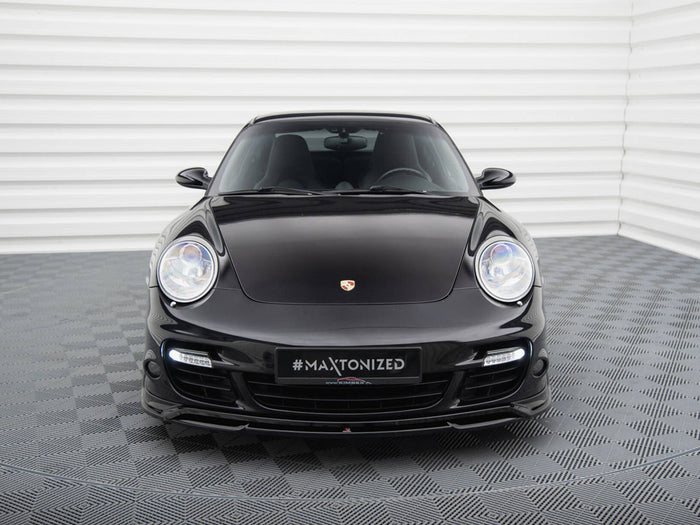 Porsche 911 Turbo 997 Front Splitter - Maxton Design