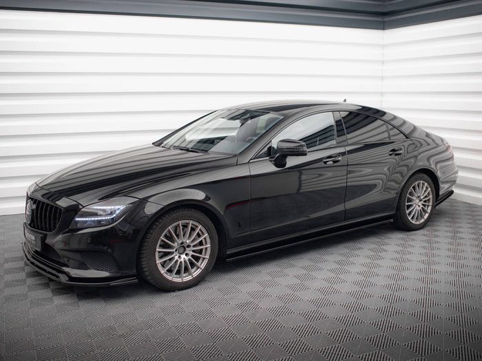 Side Skirts Diffusers V.2 Mercedes-Benz CLS C218 - Maxton Design