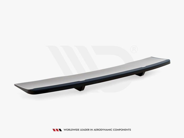 Audi S4 B9 Facelift Central Rear Splitter (Vertical Bars) - Maxton Design