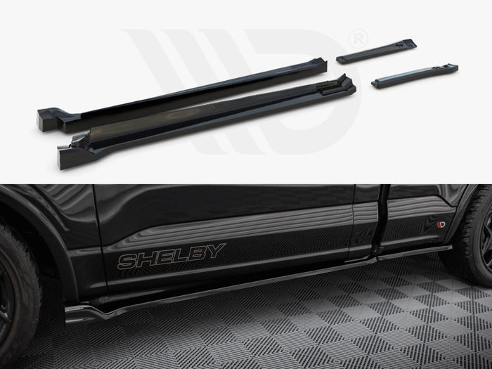 Side Skirts Diffusers Shelby F150 Super Snake - Maxton Design