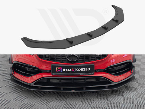 Maxton Design - STREET PRO FRONT SPLITTER MERCEDES-BENZ A 45 AMG AERO W176 FACELIFT