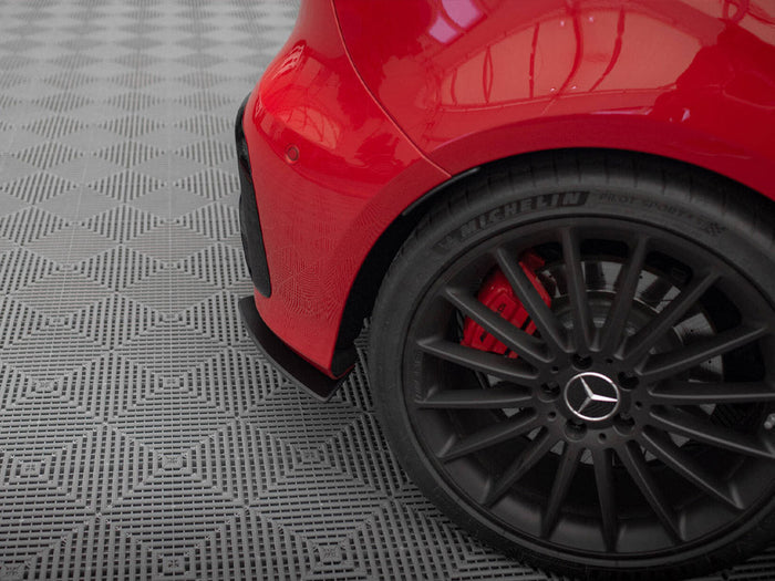 Maxton Design - STREET PRO REAR SIDE SPLITTERS MERCEDES-BENZ A 45 AMG W176 FACELIFT