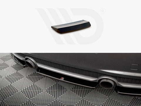 Audi TT S-Line 8S Central Rear Splitter - Maxton Design