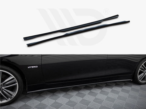 Infiniti Q50 S Mk1 Side Skirts Diffusers V.2 - Maxton Design