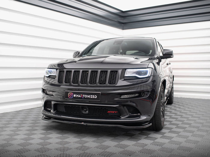 Jeep Grand Cherokee SRT WK2 Facelift Front Splitter - Maxton Design