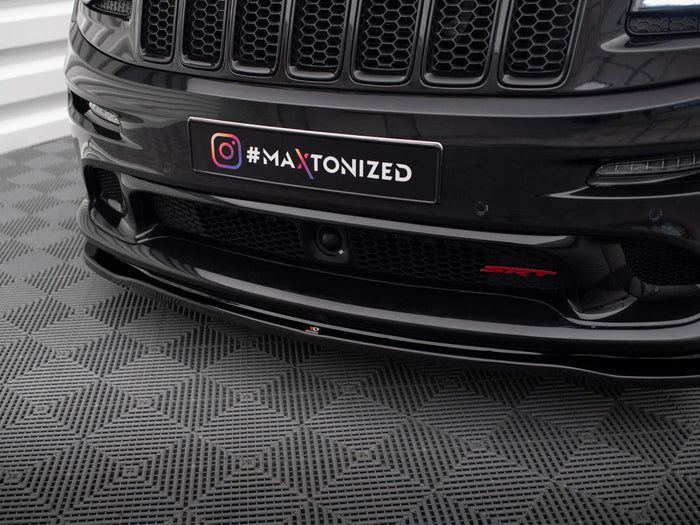 Jeep Grand Cherokee SRT WK2 Facelift Front Splitter - Maxton Design