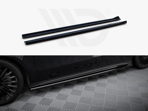 Mercedes-AMG A35 W177 Facelift Side Skirts Diffusers - Maxton Design