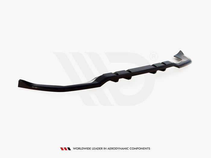 Mercedes-AMG A35 Hatchback W177 Rear Splitter (Vertical Bars) - Maxton Design