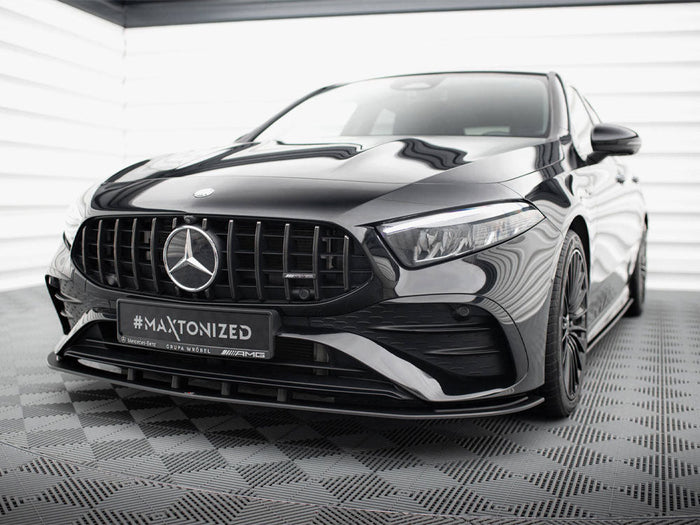 Maxton Design - Street PRO Front Splitter Mercedes-AMG A35 W177 Facelift