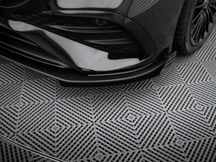 Maxton Design - Street PRO Front Splitter + Flaps Mercedes-AMG A35 W177 Facelift