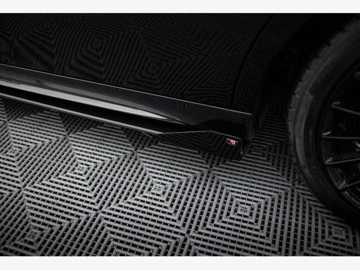 Maxton Design - Street PRO Side Skirts Diffusers + Flaps Mercedes-AMG A35 W177 Facelift