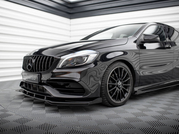 Front Flaps Mercedes-Benz A AMG-Line W176 Facelift - Maxton Design