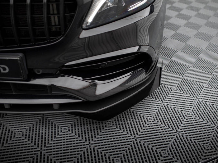 Front Flaps Mercedes-Benz A AMG-Line W176 Facelift - Maxton Design