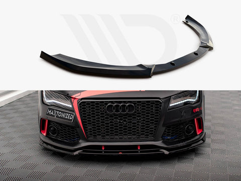 Audi A7 RS7 Look C7 Front Splitter - Maxton Design