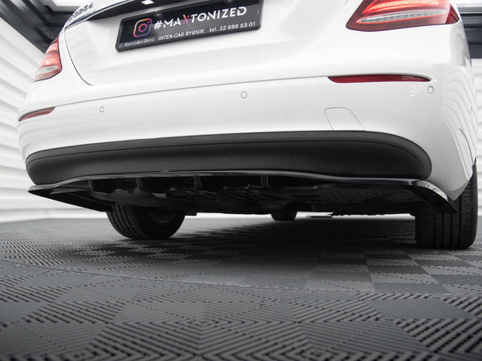 Rear Splitter (Vertical Bars) Mercedes-Benz E W213 - Maxton Design