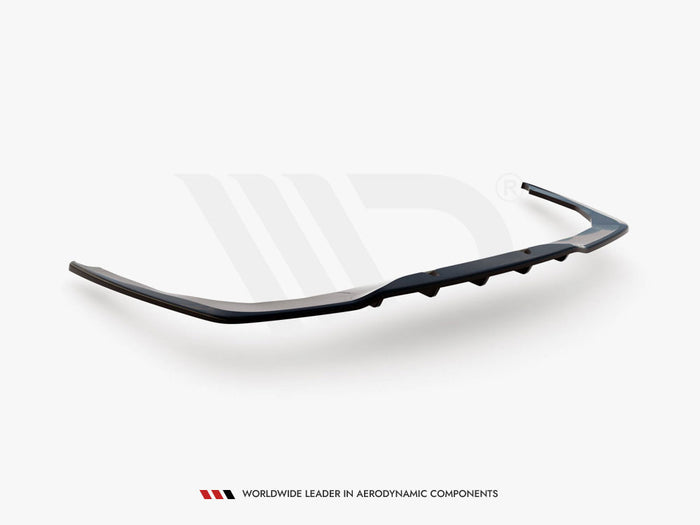 Kia Stinger Mk1 Central Rear Splitter (Vertical Bars) - Maxton Design