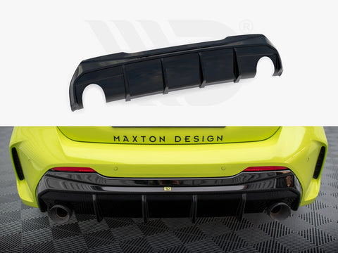 BMW 1 F40 M-Pack/ M135i (Single Exhaust Version) Rear Valance V.3 - Maxton Design