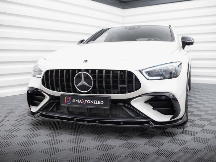 Mercedes-AMG GT 43 4 Door Coupe V8 Styling Package Front Splitter V.2 - Maxton Design