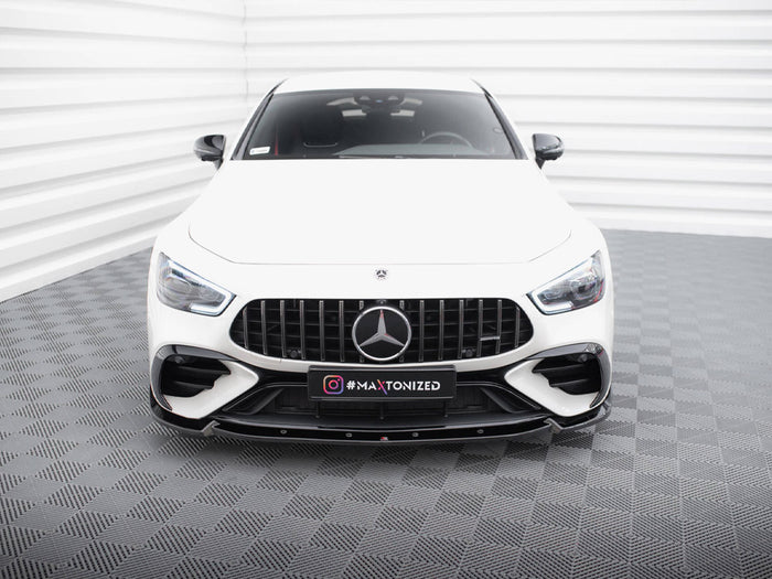 Mercedes-AMG GT 43 4 Door Coupe V8 Styling Package Front Splitter V.2 - Maxton Design