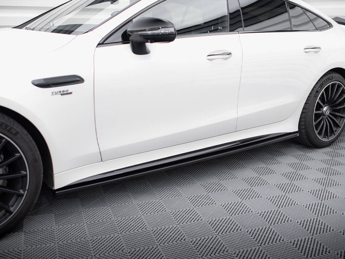 Mercedes-AMG GT 43 4 Door Coupe V8 Styling Package Side Skirts Diffusers - Maxton Design