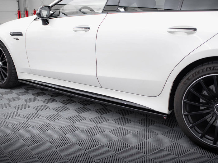 Mercedes-AMG GT 43 4 Door Coupe V8 Styling Package Side Skirts Diffusers - Maxton Design