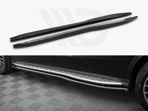Side Skirts Diffusers Mercedes-Benz GLC AMG-Line X254 - Maxton Design