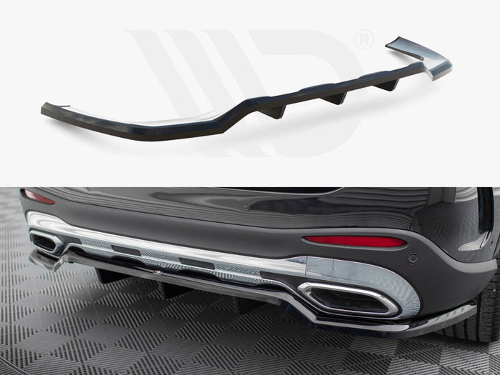 Rear Splitter (Vertical Bars) Mercedes-Benz GLC AMG-Line X254 - Maxton Design
