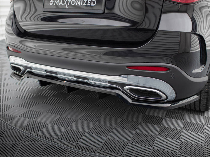 Rear Splitter (Vertical Bars) Mercedes-Benz GLC AMG-Line X254 - Maxton Design