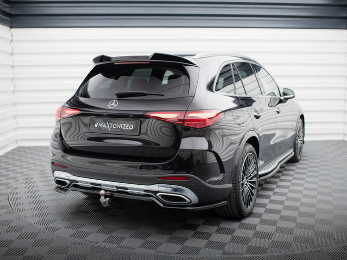 Rear Splitter (Vertical Bars) Mercedes-Benz GLC AMG-Line X254 - Maxton Design