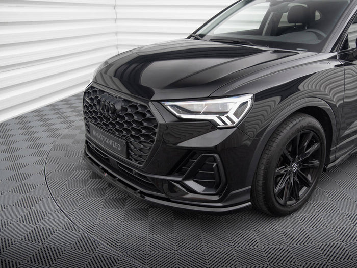 Audi Q3 Sportback F3 Front Splitter V.1 - Maxton Design