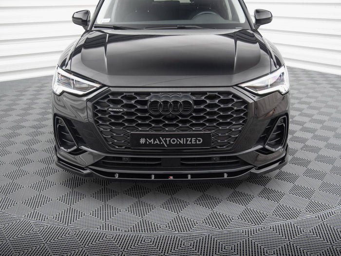 Audi Q3 Sportback F3 Front Splitter V.2 - Maxton Design