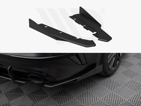 Maxton Design - STREET PRO REAR SIDE SPLITTERS + FLAPS KIA PROCEED GT MK1 FACELIFT