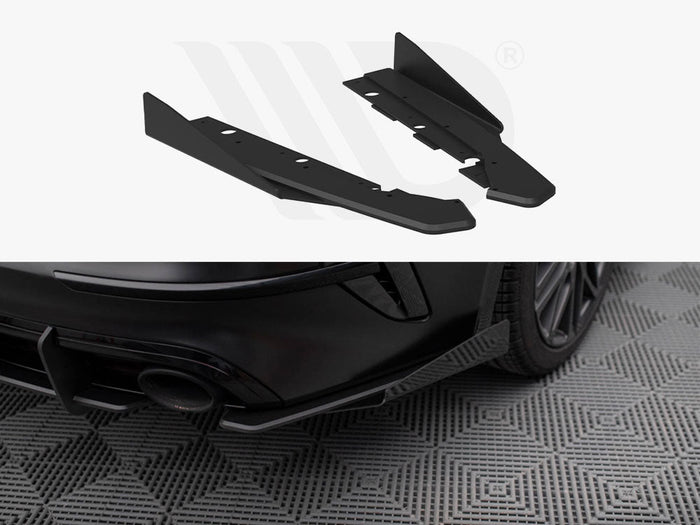 Maxton Design - STREET PRO REAR SIDE SPLITTERS + FLAPS KIA PROCEED GT MK1 FACELIFT
