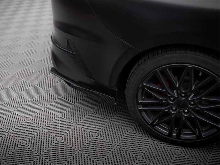 Maxton Design - STREET PRO REAR SIDE SPLITTERS + FLAPS KIA PROCEED GT MK1 FACELIFT