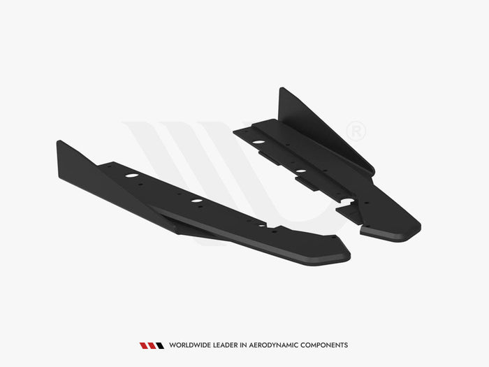 Maxton Design - STREET PRO REAR SIDE SPLITTERS + FLAPS KIA PROCEED GT MK1 FACELIFT