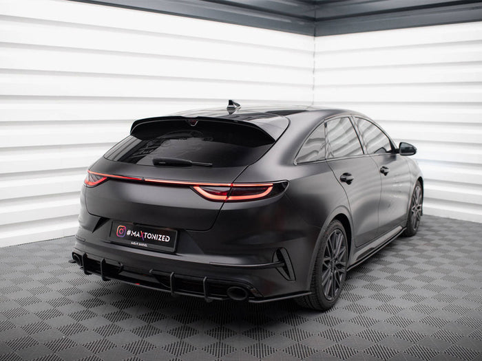 Maxton Design - STREET PRO REAR SIDE SPLITTERS KIA PROCEED GT MK1 FACELIFT