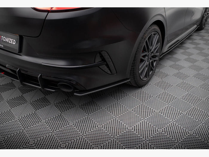 Maxton Design - STREET PRO REAR SIDE SPLITTERS KIA PROCEED GT MK1 FACELIFT