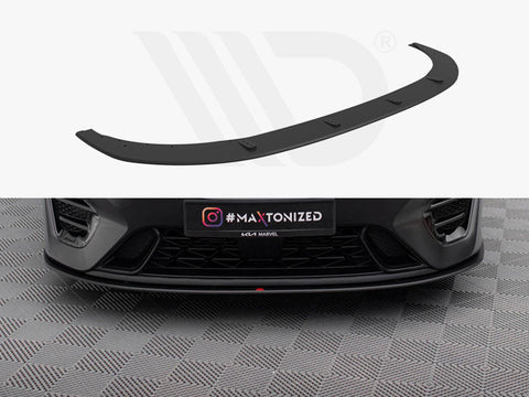 Maxton Design - Street PRO Front Splitter Kia Proceed GT Mk3 Facelift / Ceed GT / GT - Line Mk1 Facelift
