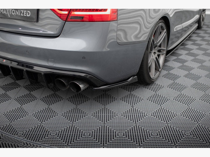 Audi S5 / A5 S-Line Coupe 8T Facelift Rear Side Splitters - Maxton Design