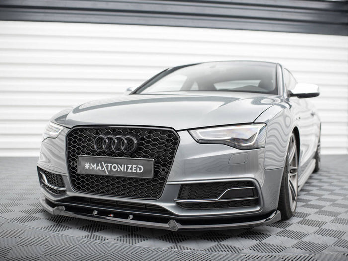 Maxton Design - FRONT SPLITTER V.3 AUDI S5 / A5 S-LINE COUPE / SPORTBACK 8T FACELIFT
