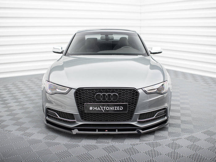 Maxton Design - FRONT SPLITTER V.3 AUDI S5 / A5 S-LINE COUPE / SPORTBACK 8T FACELIFT