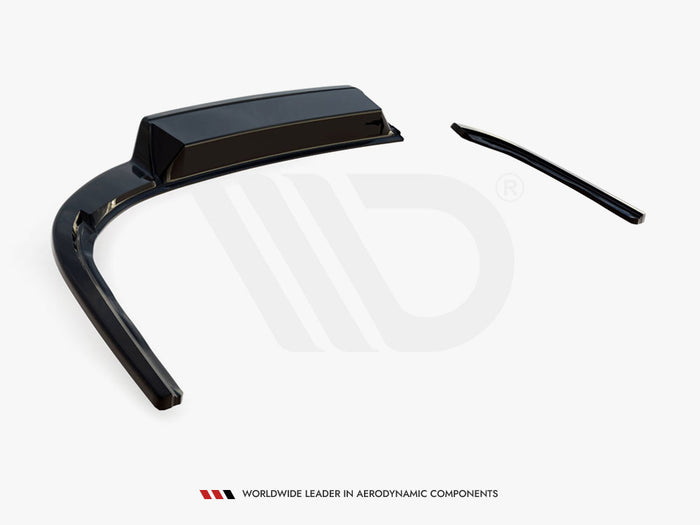 Volkswagen Passat R-Line B8 Rear Splitter (Vertical Bars) - Maxton Design