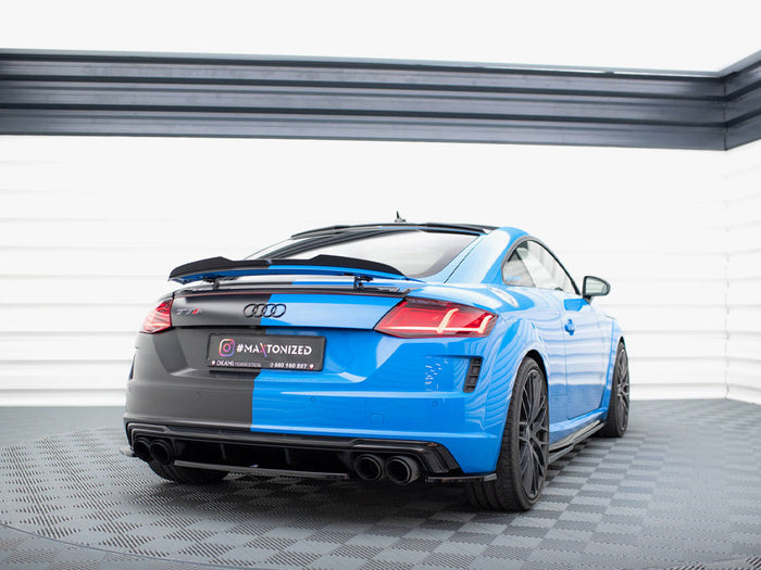 Audi TT S 8S Facelift Central Rear Splitter - Maxton Design