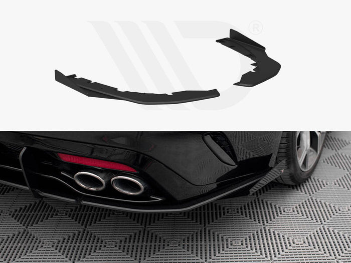 Maxton Design - STREET PRO REAR SIDE SPLITTERS + FLAPS KIA STINGER GT-LINE MK1