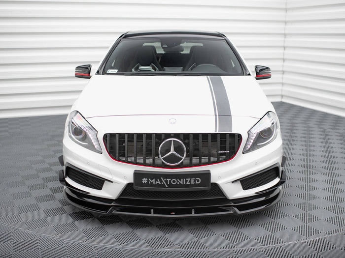 Front Splitter V.3 Mercedes-Benz A45 AMG W176 - Maxton Design