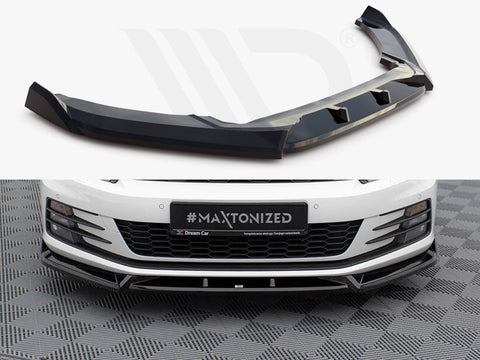Volkswagen Scirocco Mk3 Facelift Front Splitter V.2 - Maxton Design